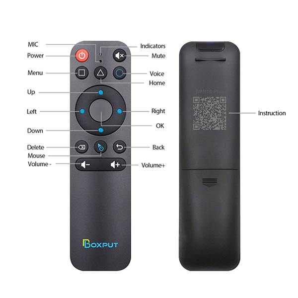 BPR1s Plus Air Mouse Remote