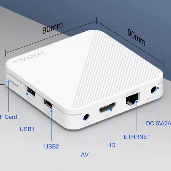 H96 Max H313 Android 14 TV Box