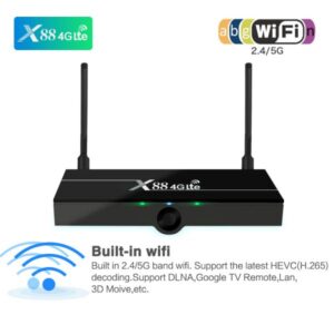 X88 4G LTE Smart TV Box 5